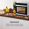 Klarstein Flavour Dry, sušička potravín, 6 políc, 5-75 C°, Náhľad obrázku produktu 2