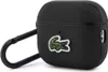 Custodia AirPods Pro 3 Lacoste nera con logo coccodrillo Anteprima dell’immagine prodotto 2