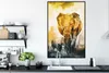 MuchoWow® MuchoWow® Gerahmtes Poster Elefant - Kind - Produktbild-Vorschau 3