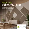 Juskys Wandpaneele Akustik 4er Set 2,88 qm - Verbesserte Produktbild-Vorschau 7