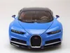 Bburago 1:18 Plus Bugatti Chiron modrá Podgląd zdjęcia produktu 14