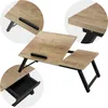 ML-Design Laptoptisch für Bett/Sofa, Eiche, aus Holz, Produktbild-Vorschau 3
