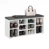 KOMTO Schuhbank mit Sitzfläche - Schuhregal Schuhschrank Produktbild-Vorschau 5