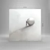 Bilder auf glas - Einteilig - Sisyphus Arbeit Symbol - Produktbild-Vorschau 3