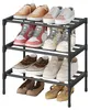 SONGMICS Schuhregal, 3 Ebenen, Schuhablage schmal, Produktbild-Vorschau 3