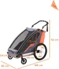 FUXTEC Fahrradanhänger FX-FA1 Sportfux - 2 Sitzplätze | Produktbild-Vorschau 6