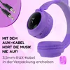 Kabellose LED-Kopfhörer mit Katzenohr-Design, Mikrofon, Produktbild-Vorschau 7
