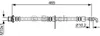 BOSCH 1 987 481 923 Bremsschlauch für TOYOTA RAV 4 III Produktbild-Vorschau 2