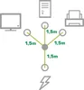 InLine 16657H, 3 m, CEE7/7, 3 x C13 rozdvojovač Náhled obrázku produktu 2