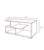 Meble Pitus Couchtisch ST10 90x50 cm mit Stauraum – Sonoma Produktbild-Vorschau 6