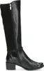 Caprice Eleganckie botki damskie 9-25600-43 czarny Podgląd zdjęcia produktu 4