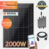 Balkonkraftwerk 2000W Bifazial Photovoltaik Glas/Glas Produktbild-Vorschau 1