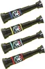 Four pirate telescopes are arranged diagonally on a white background. Voir les images du produit