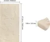 VEVOR Panneaux muraux 3D, pack de 4, 48 x 24 pouces, pierre Voir les images du produit 8