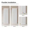 Diagrams showing different installation modes for a radiator. Podgląd zdjęcia produktu