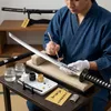 Katana de madera para decoración, estilo samurái, 103 cm, Vista previa de la imagen del producto 14