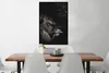 MuchoWow® MuchoWow® Gerahmtes Poster Löwe - Zigarette - Produktbild-Vorschau 2