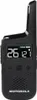 A black Motorola walkie-talkie is shown against a white background. Podgląd zdjęcia produktu