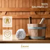 Lavea Mexico Saunatuch Saunahandtuch - 80x200 cm, 100% Produktbild-Vorschau 6