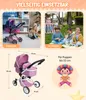 Bayer Chic 2000 Kombi-Puppenwagen Mika | 2in1 Buggy & Produktbild-Vorschau 6