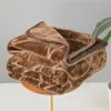 Brązowy Koc Ciepły Gruby Miękki Narzuta Pled Na Łóżko Podgląd zdjęcia produktu 8