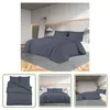 Zestaw pościeli Living Store antracyt 200x200 cm bawełna Podgląd zdjęcia produktu 1