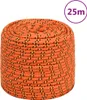 The Living Store Bootsseil Orange 8 mm 25 m Polypropylen Produktbild-Vorschau 1