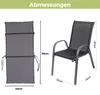 Albatros Gartenstühle 2er Set Kuba mit Sitzauflage – Produktbild-Vorschau 7