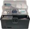 An open medical kit with various compartments filled with medical supplies. Náhled obrázku produktu