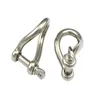 2 Schäkel gedreht Edelstahl A4 8mm Twisted shackle Produktbild-Vorschau 1