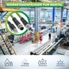 InLine Industrie Netzwerkkabel, M12 4-pin D-kodiert Produktbild-Vorschau 4