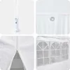 Collage of close-up details of a white party tent. Podgląd zdjęcia produktu