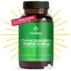 Vitabay Vitamin D3 + K2 Depot – 180 vegane Tabletten – Produktbild-Vorschau 1