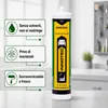 Adesivo sigillante nero, 290 ml, sigillante adesivo, nero Anteprima dell’immagine prodotto 3