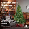 Künstlicher Weihnachtsbaum Tannenbaum Christbaum grün Produktbild-Vorschau 3