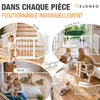 Grille de protection pour cheminée ELONEO, 75 cm de haut, Voir les images du produit 5
