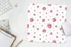 MuchoWow® Mauspad Mousepad Erdbeere - Aquarell - Schablonen Produktbild-Vorschau 5