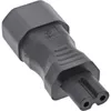 InLine Netzadapter IEC 60320 C14 / C7, 3pol. Kaltgeräte zu Produktbild-Vorschau 1