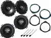 JVC Lautsprecher Set für Opel Astra H Bj 04-10 Tür vorne Produktbild-Vorschau 1
