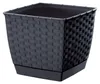 Ratolla Quadratischer Blumentopf - Anthrazit - Pp-Drlk165A Produktbild-Vorschau 1