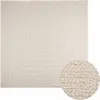 Möbel Teppich ZIZUR Creme 240x240 cm Jute-Optik Indoor und Produktbild-Vorschau 1