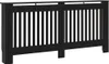 vidaXL Panele grzejnikowe czarne 172 x 19 x 81 cm MDF Podgląd zdjęcia produktu 1