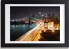 Bild 30x20 MDF-Rahmen, Wandkunst New York bei Nacht Produktbild-Vorschau 1