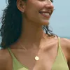 Ensemble de 3 colliers superposables pour femmes, en acier Voir les images du produit 5