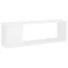 A white TV stand with an open compartment. Náhľad obrázku produktu