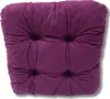 Cuscino trapuntato per sedia viola 38x38x8 cm - 1224 Anteprima dell’immagine prodotto 1