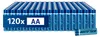 AA Batterien – 240 Stück North Tech Extra Heavy Duty Produktbild-Vorschau 1