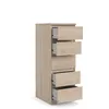 Commode Nada 5 tiroirs finition hickory. Voir les images du produit 4