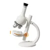 A white microscope is shown against a white background. Produktbild-Vorschau