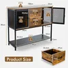 Komoda s 2 zásuvkami a 2 skrinkami a policou, kuchynská Náhľad obrázku produktu 8